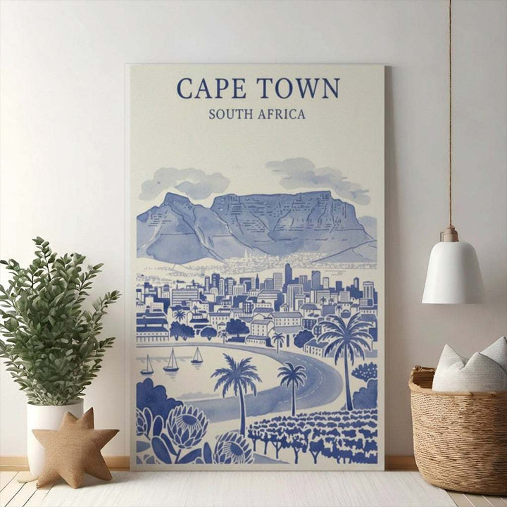 Cape Town South Africa Landscape Art Print
