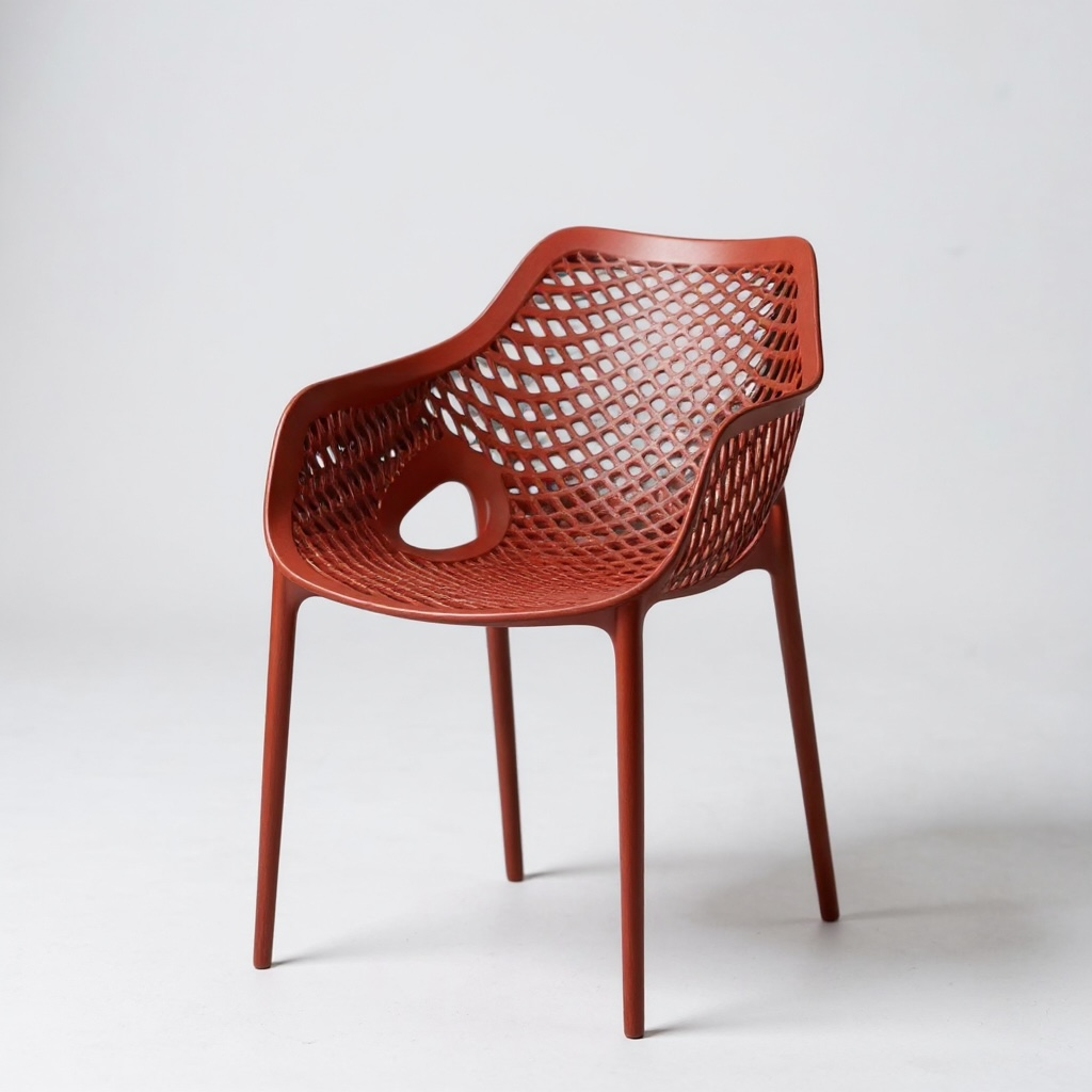 Black Outdoor Armchair