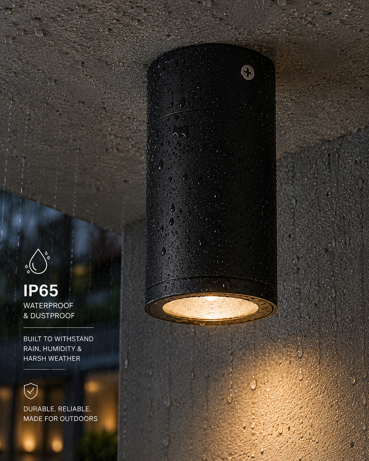 IP65 Outdoor Cylinder Spotlight