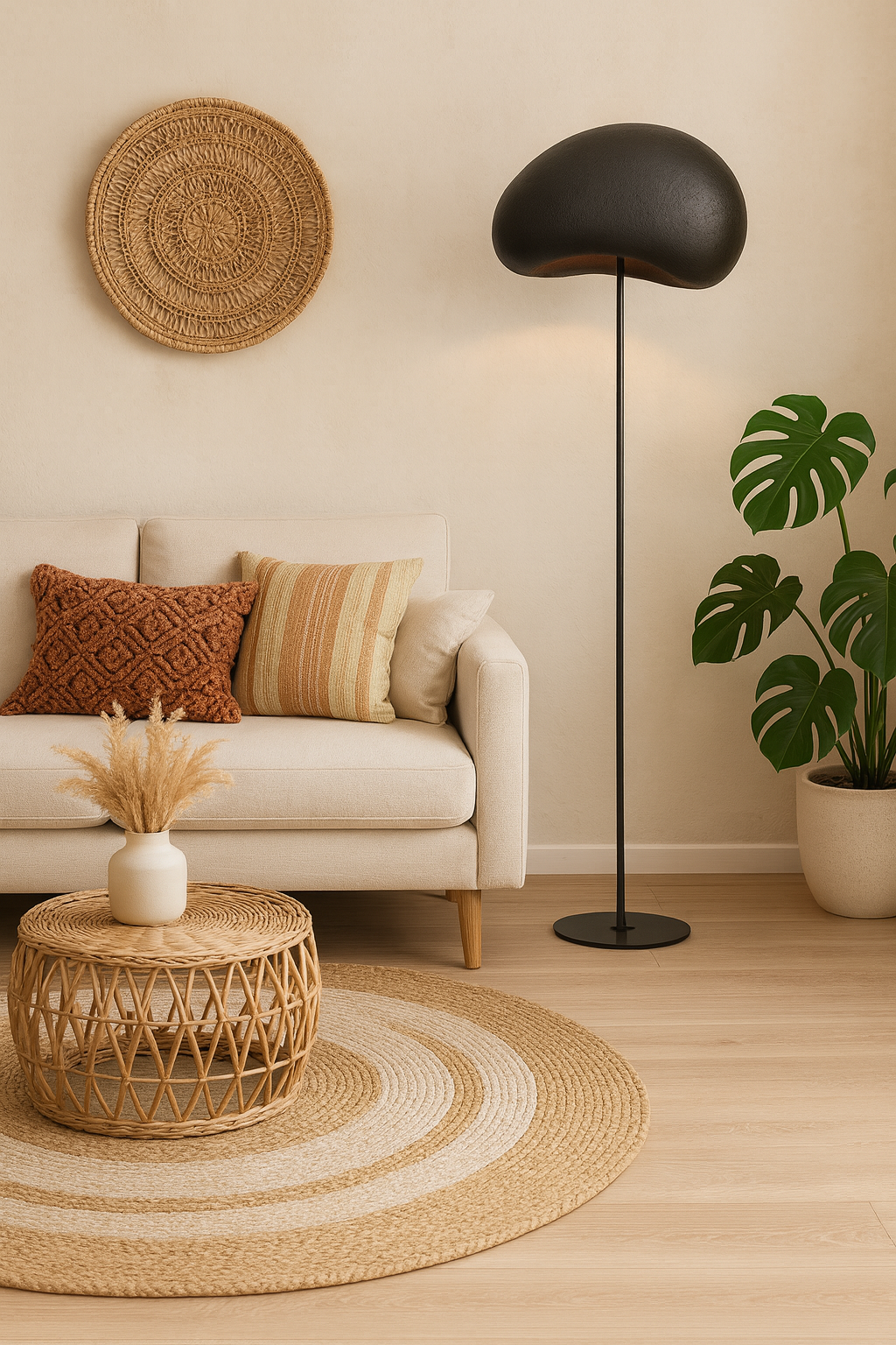 Modern Sculptural Floor Lamp