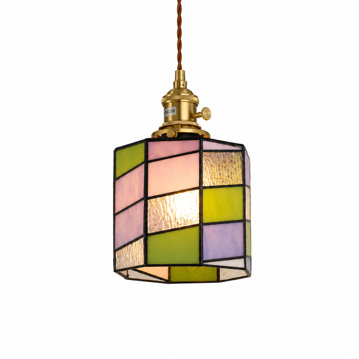 Mosaic Pastel Tiffany Pendant
