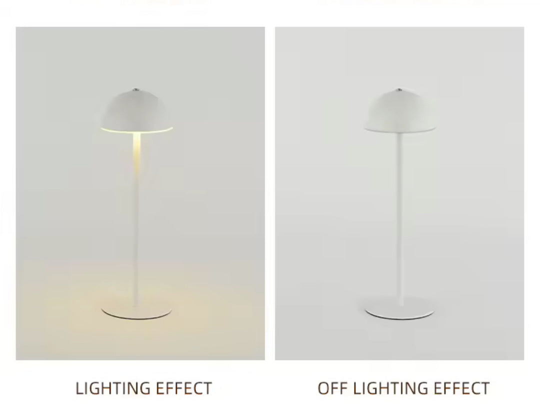 Modern Rechargeable LED Table Lamp - Touch Dimmable with USB-C Charging