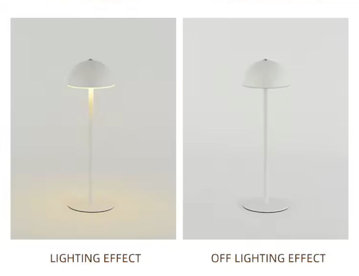 Modern Rechargeable LED Table Lamp - Touch Dimmable with USB-C Charging