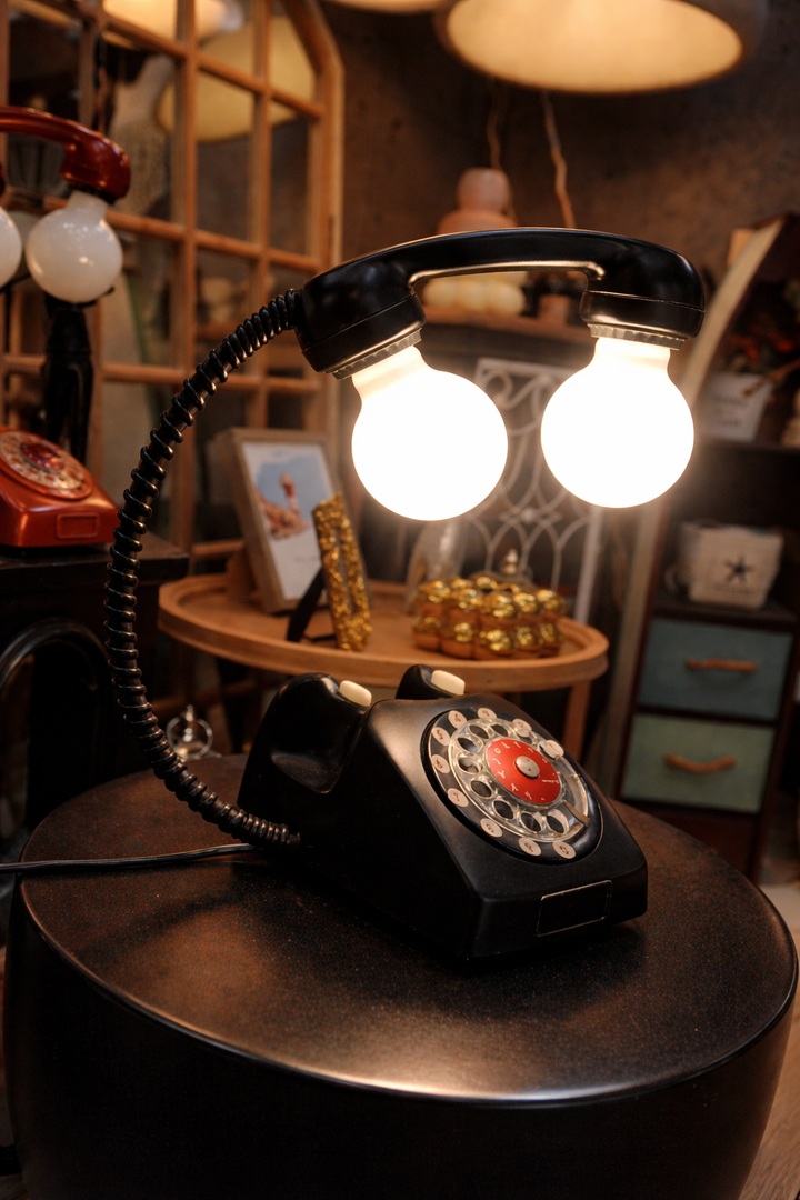 Retro Telephone Table Lamp