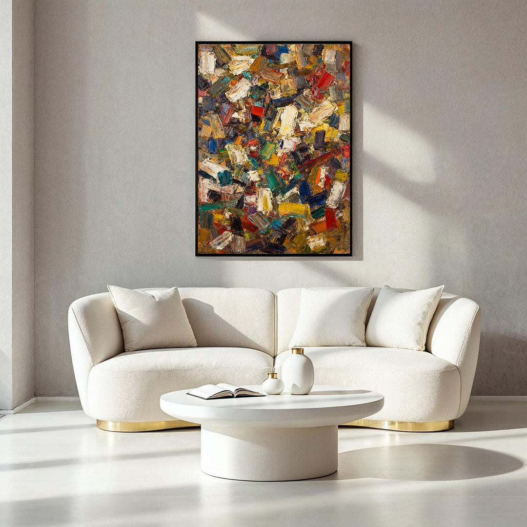 Soft Abstract Canvas Wall Art