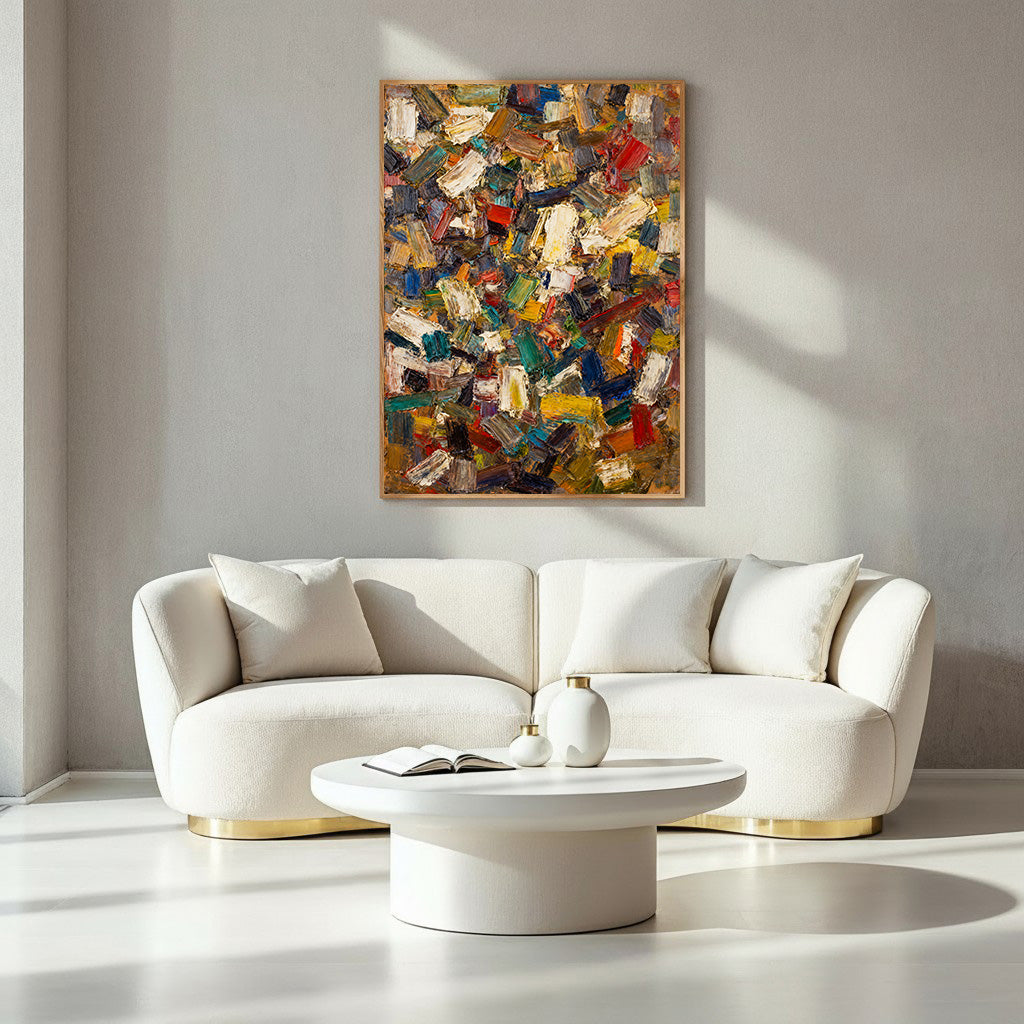 Soft Abstract Canvas Wall Art