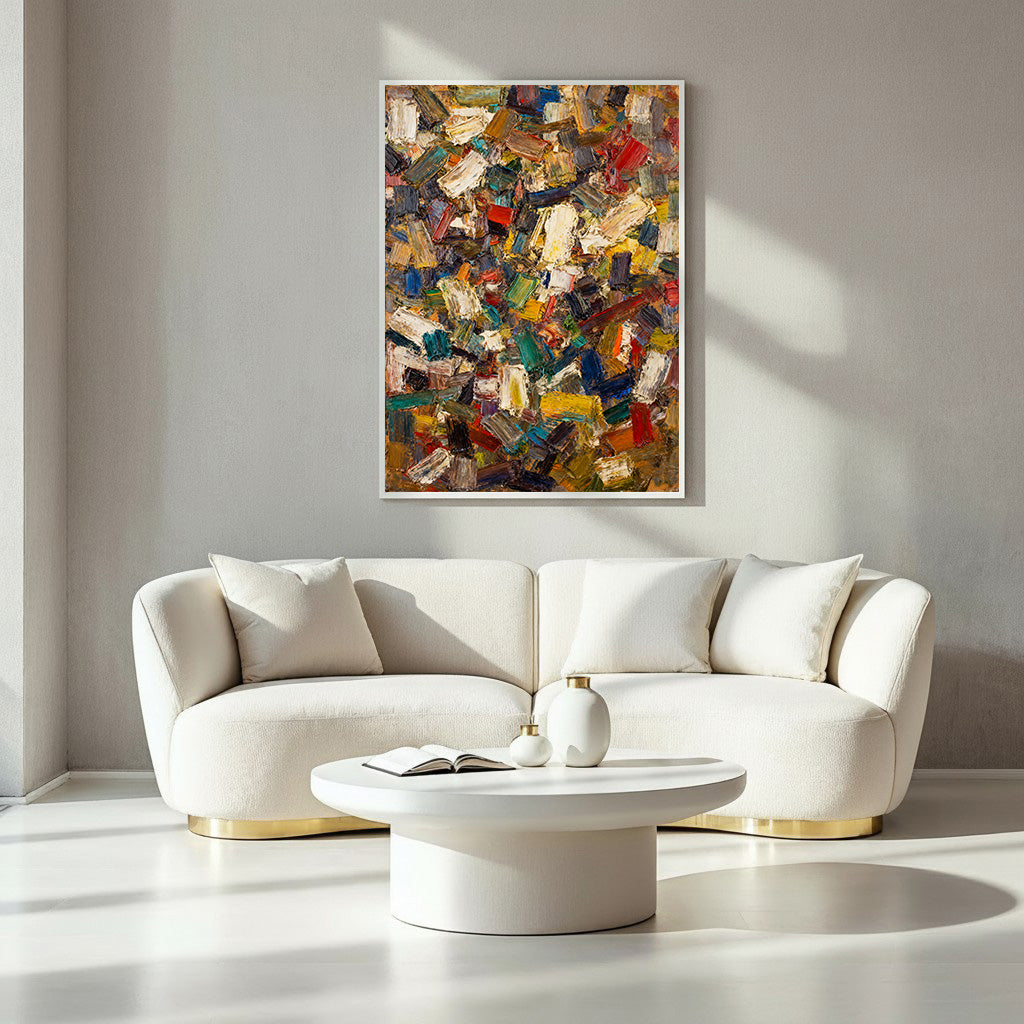 Soft Abstract Canvas Wall Art