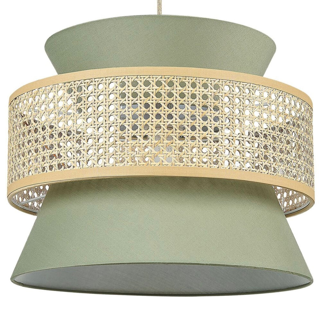 Natural Woven Rattan Pendant Light