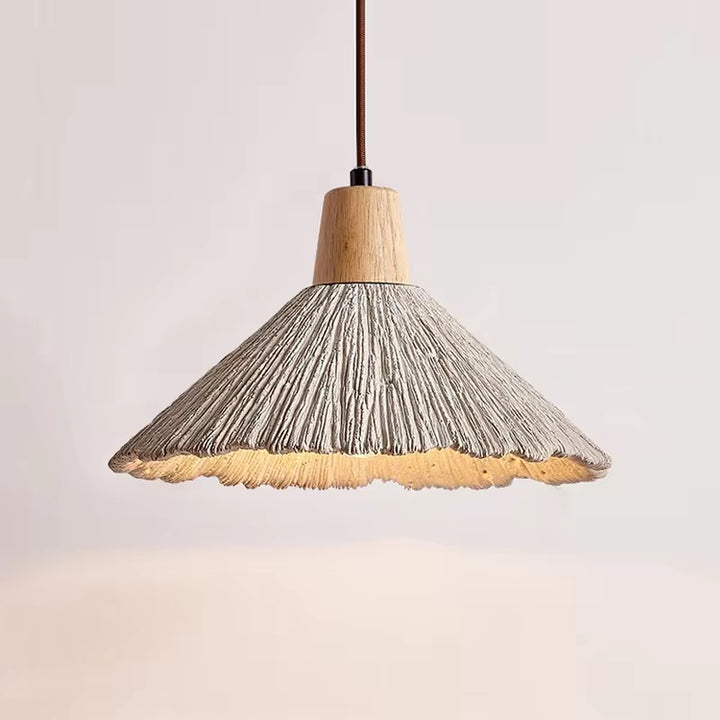 Textured Fringe Pendant Light Trio