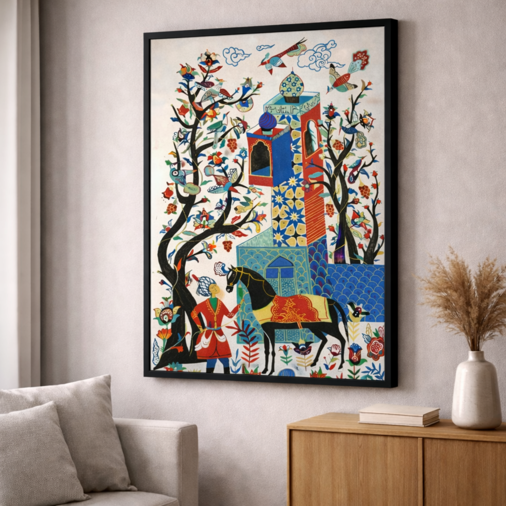 Persian Folklore Canvas Art