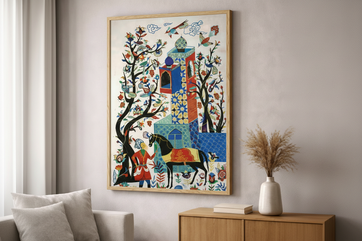 Persian Folklore Canvas Art