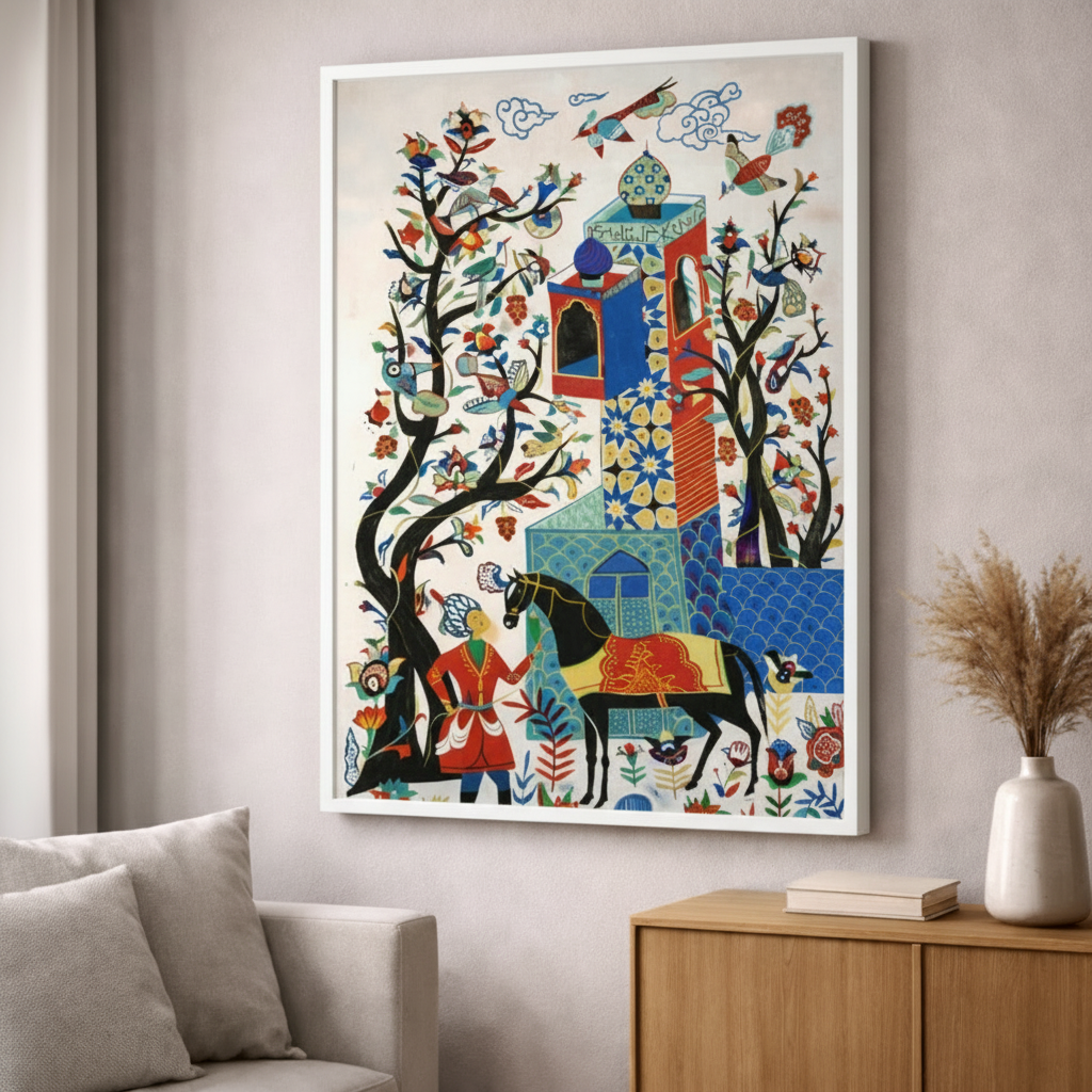 Persian Folklore Canvas Art