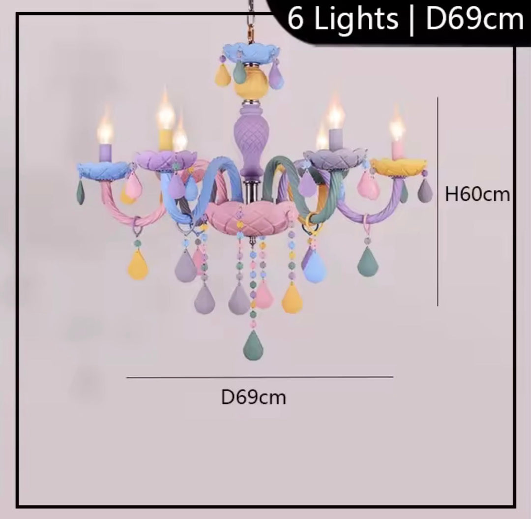 Pastel Fantasy Chandelier