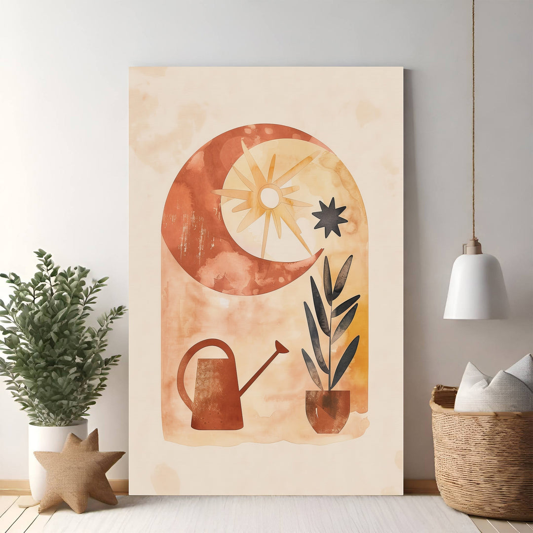 Bohemian Archway Botanical Art Print