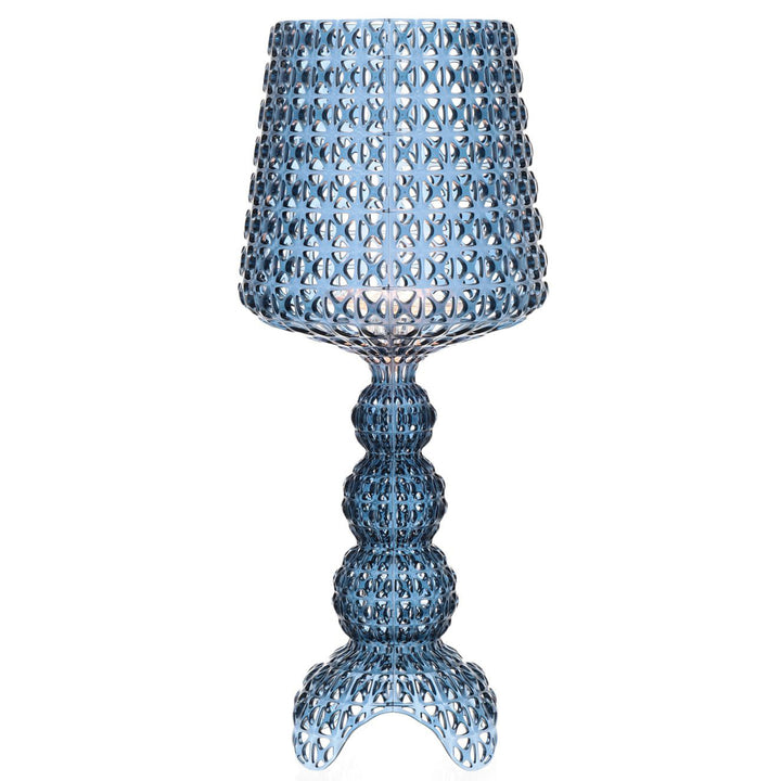 Decorative Table Lamp with Colorful Mesh Design