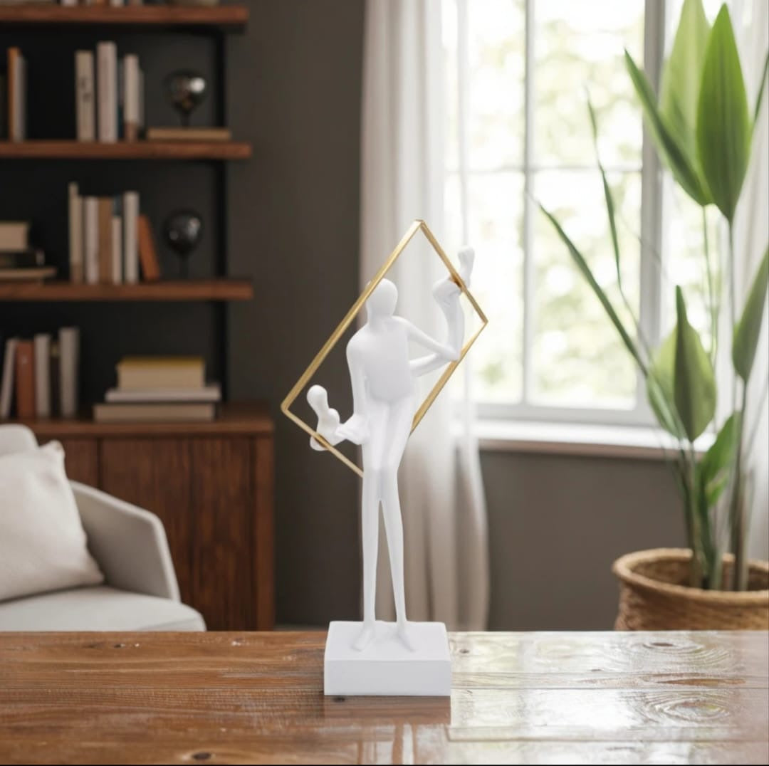 Abstract Frame Dancer Sculpture