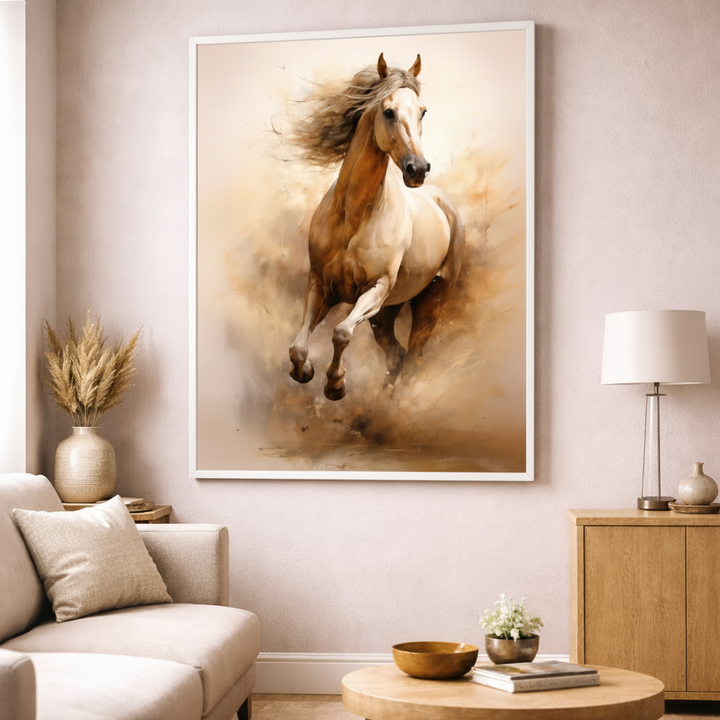 Running Horse Canvas