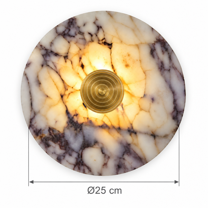Calacatta Viola Marble Wall Light