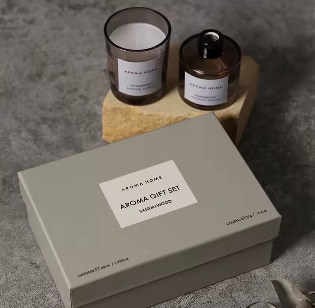 Aroma Home Candle & Diffuser Gift Set
