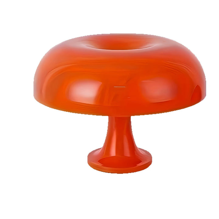 Modern Orange Mushroom Table Lamp