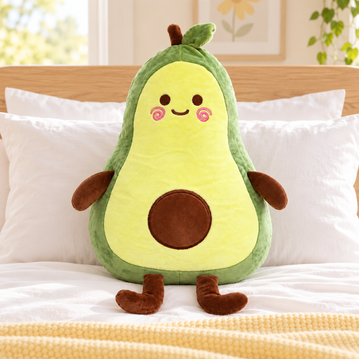 Avocado Plush Character Cushion