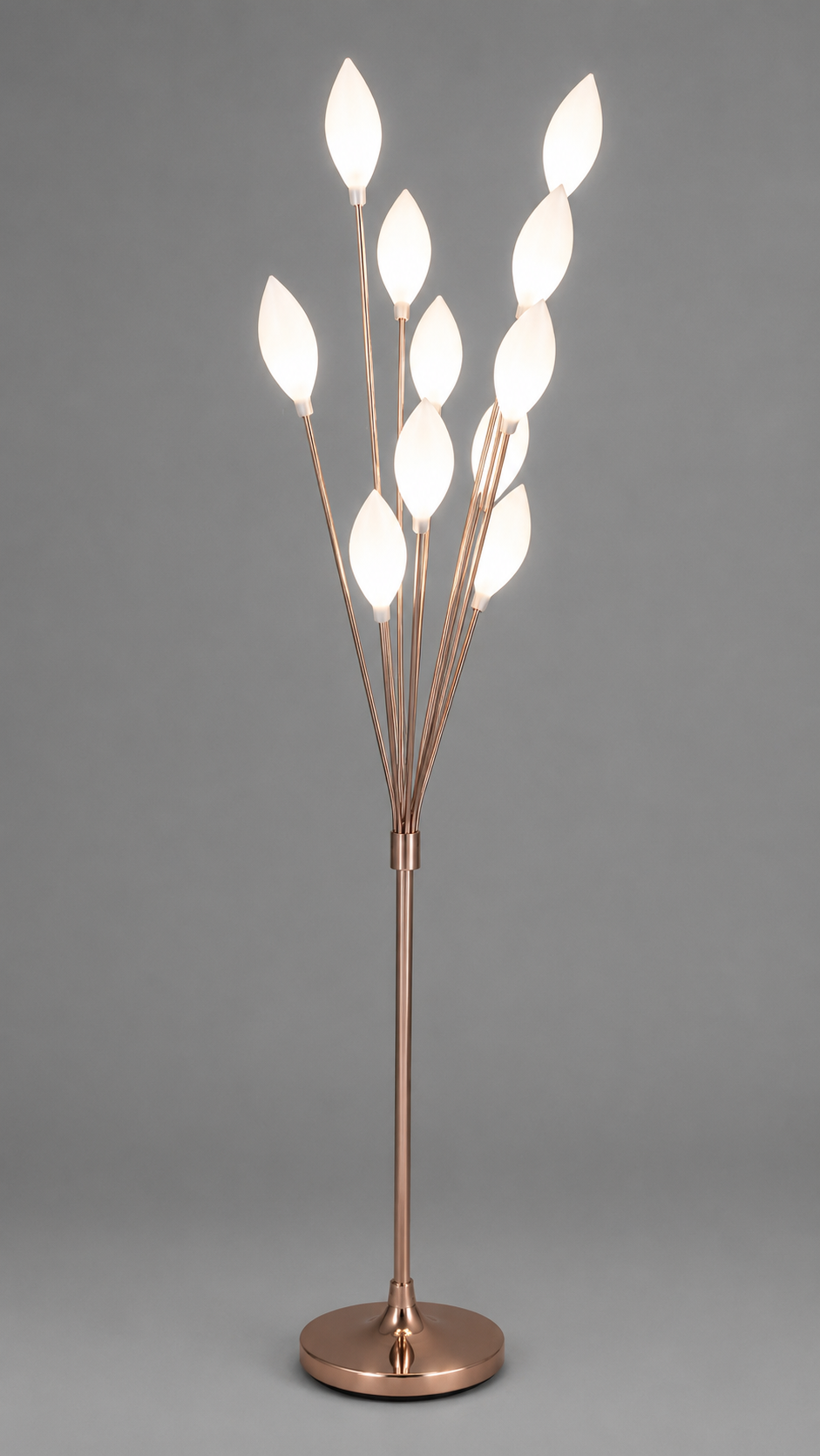Rose Gold Petal Floor Lamp