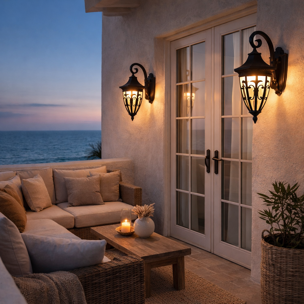 Outdoor Wall Lantern Light