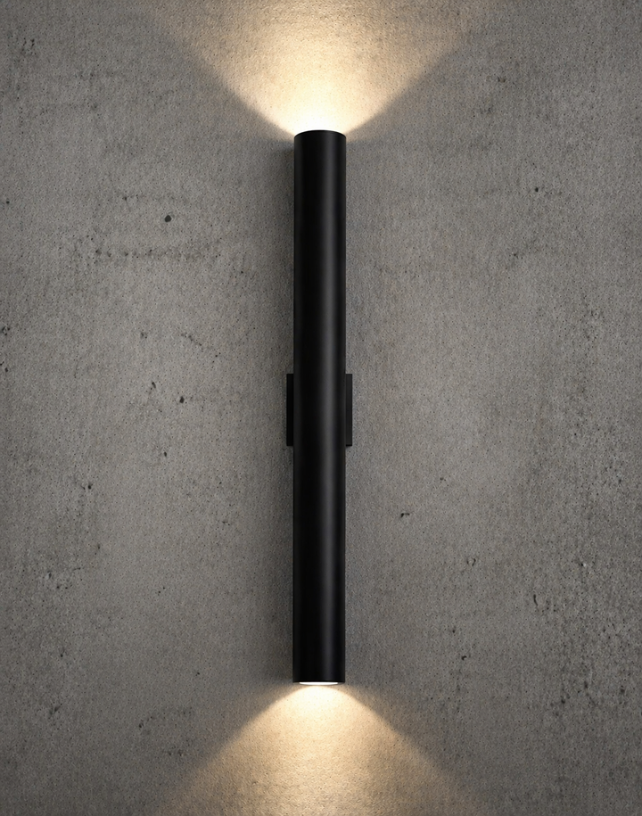 Slim Black Wall Sconce