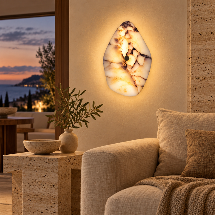 Calacatta Viola Marble Wall Light