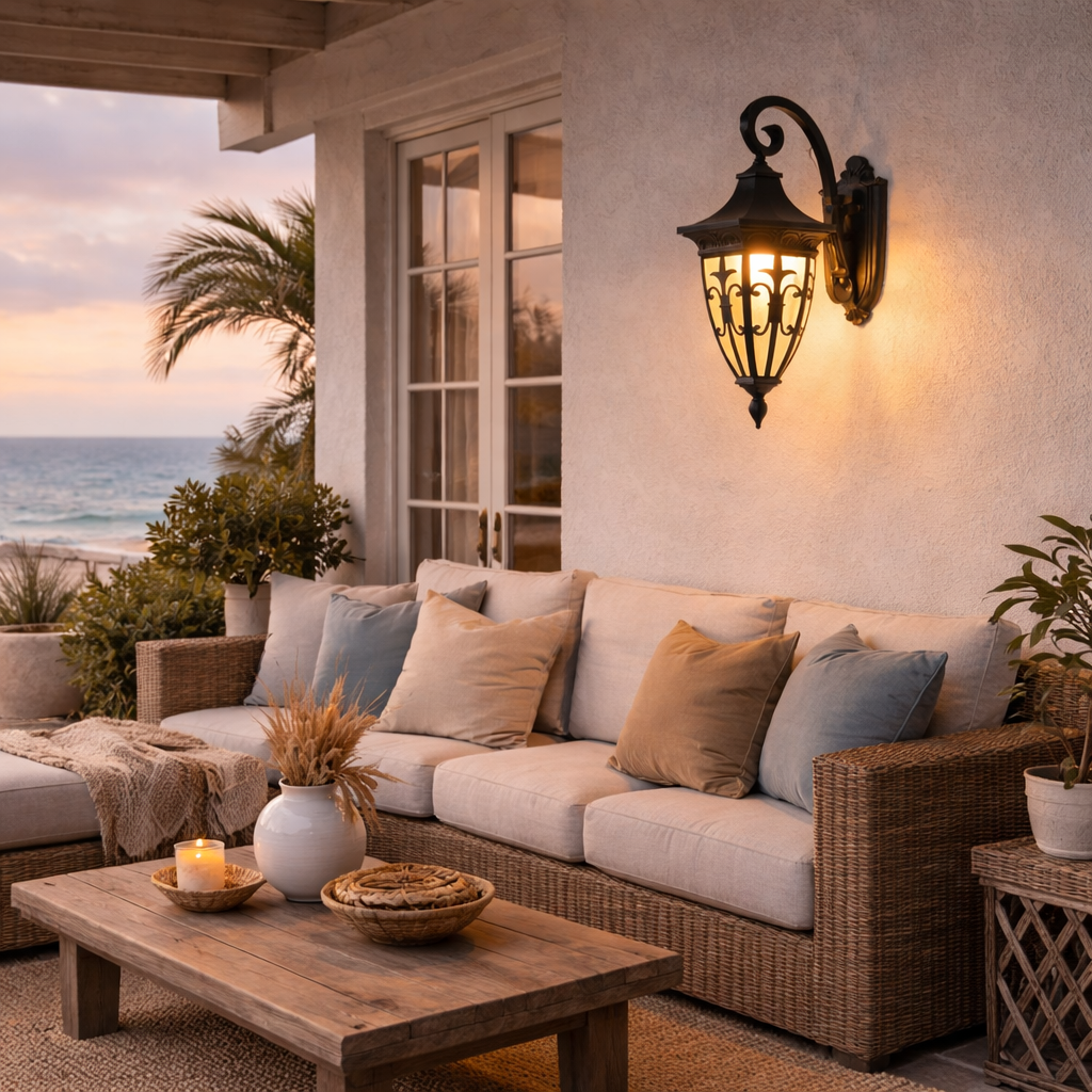 Outdoor Wall Lantern Light