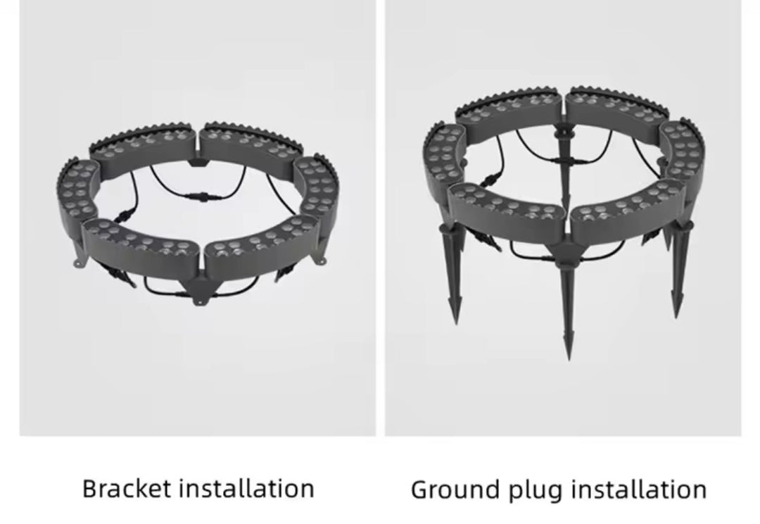 Outdoor Tree Ring Light