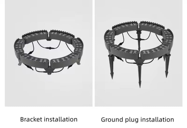Outdoor Tree Ring Light