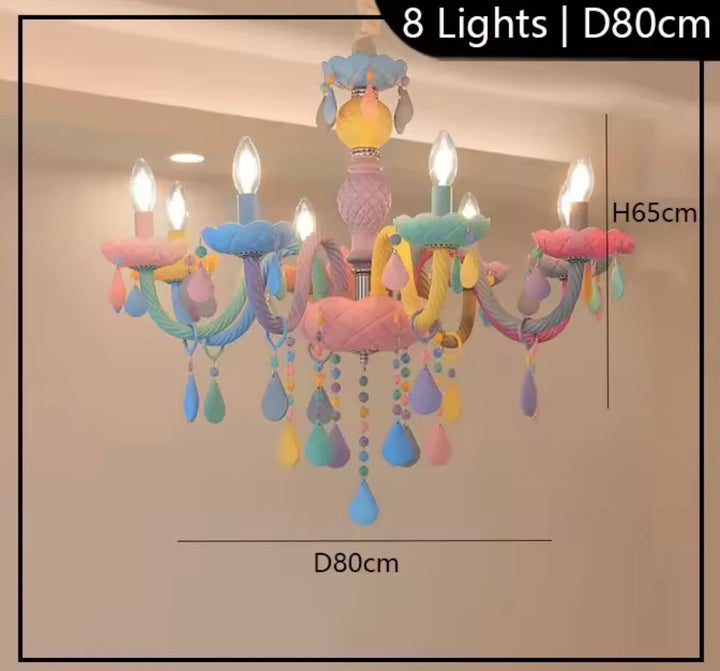 Pastel Fantasy Chandelier