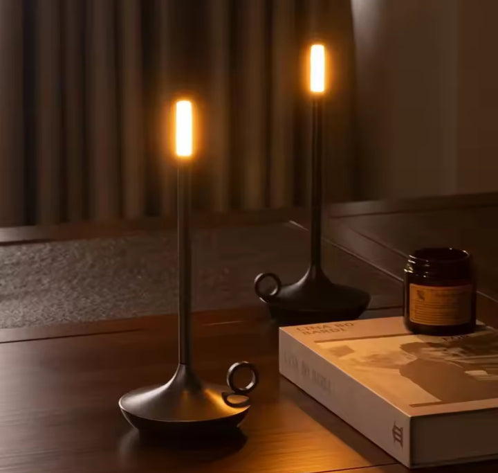 ALADDIN’s Rechargeable Black Table Lamp
