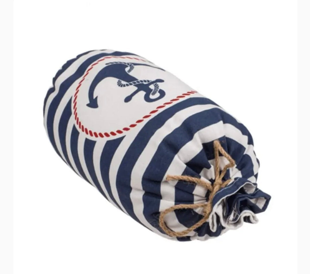 Striped Anchor Door Stopper