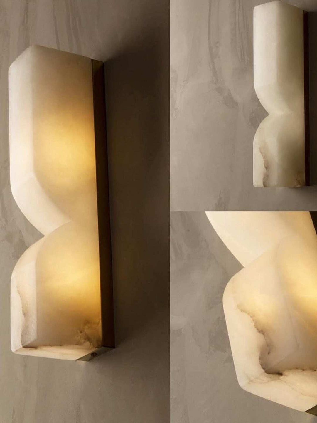 Alabaster Marble Wall Sconce Light