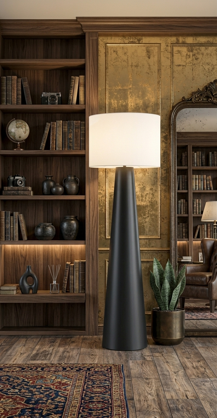 Modern Cone Base Floor Lamp
