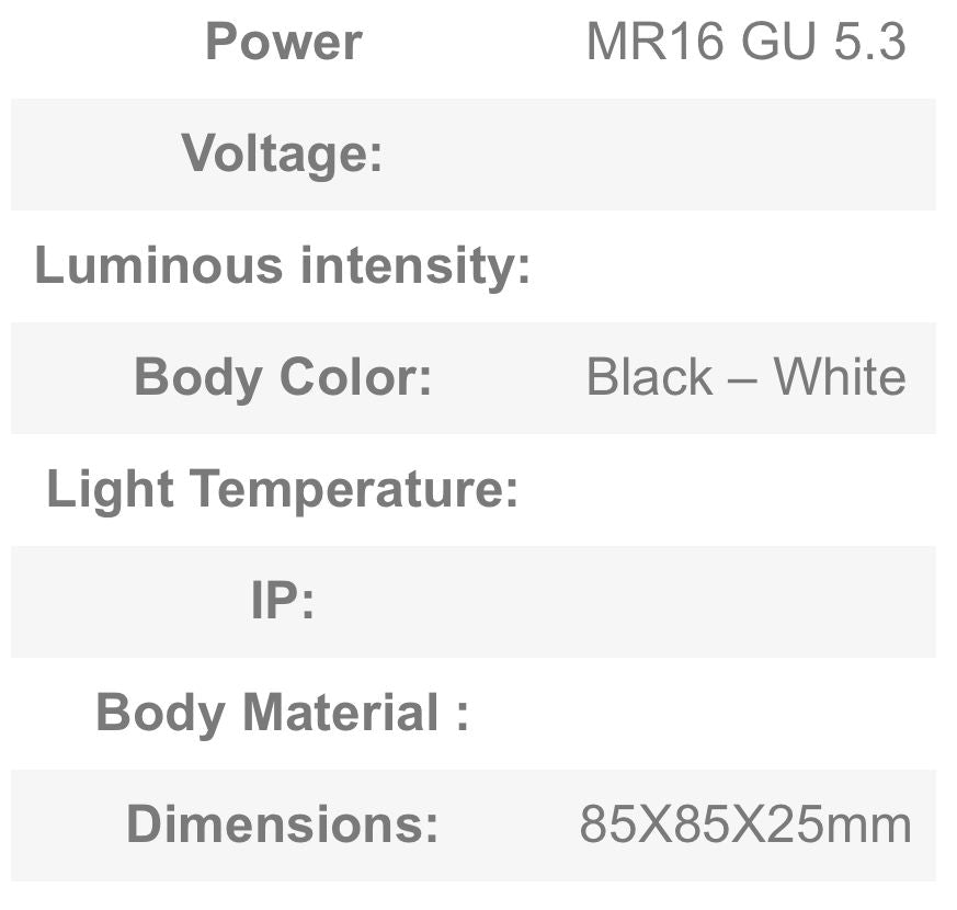 Adjustable Round Recessed Downlight Frame