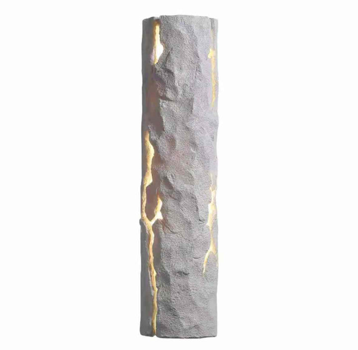 Textured Stone LED Wall Light