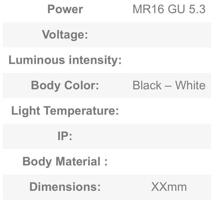 Square Recessed Downlight Frame aluminum