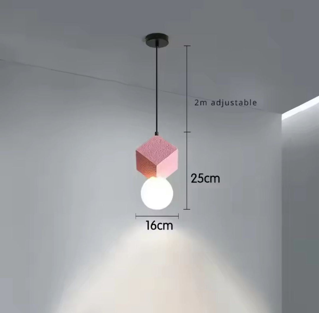 Geometric Globe Pendant Lights