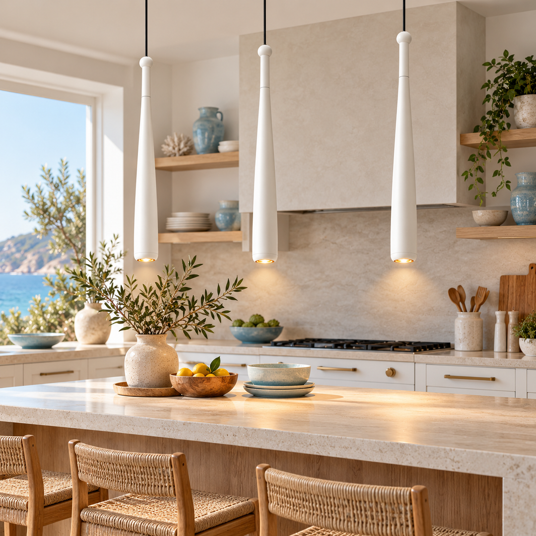 Slim Cone Pendant Light