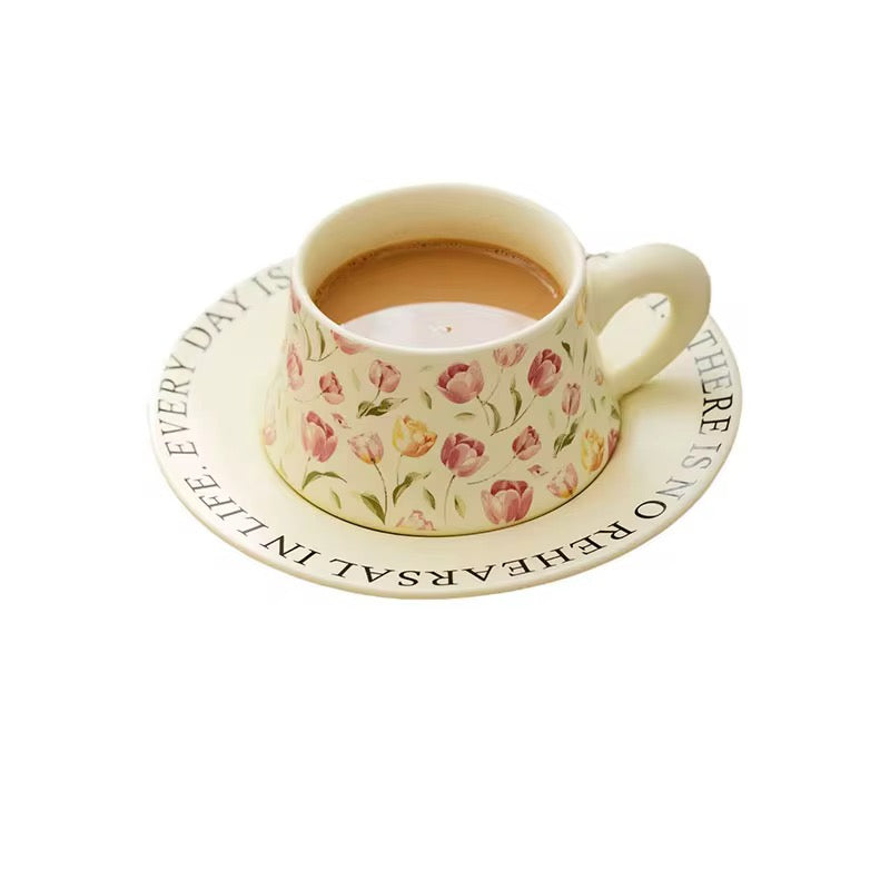 Floral Espresso Cup