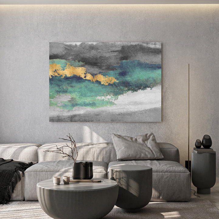 Modern Botanical Framed Canvas Wall Art