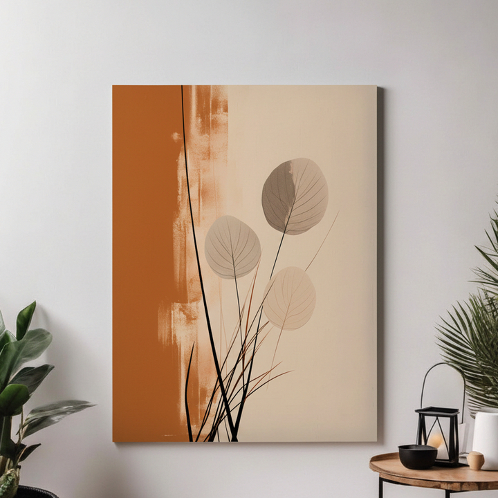 Minimal Botanical Neutral Wall Art
