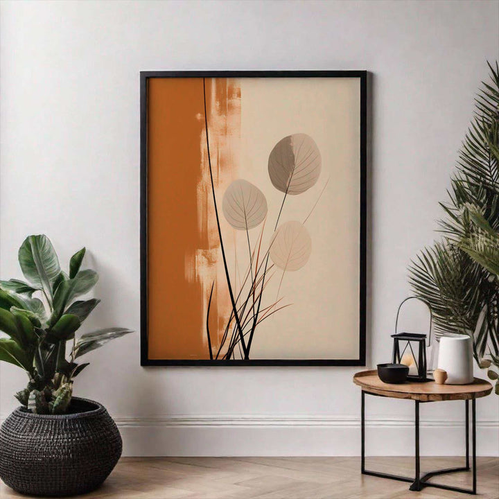 Minimal Botanical Neutral Wall Art