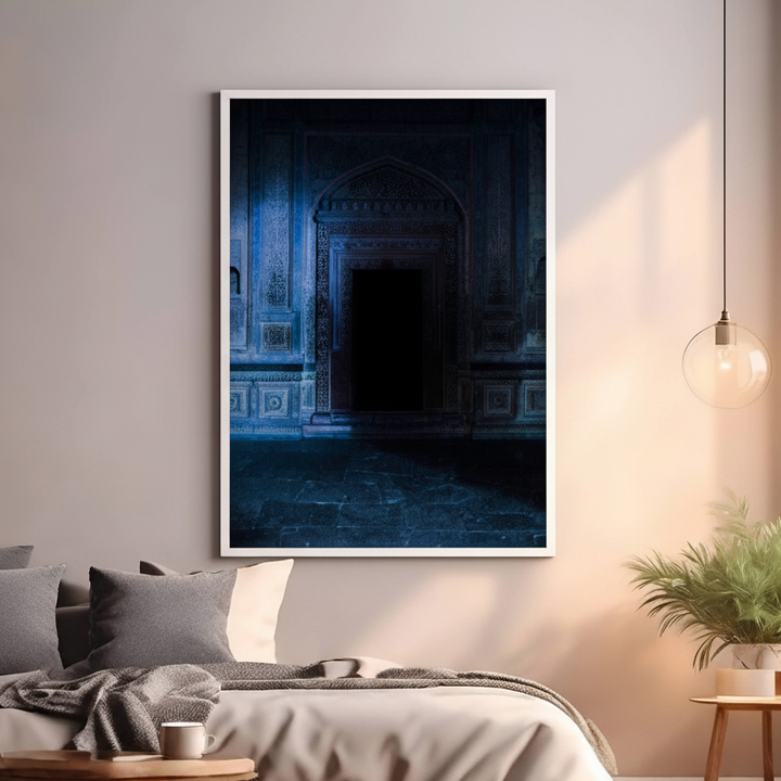 Mystic Blue Archway Wall Art