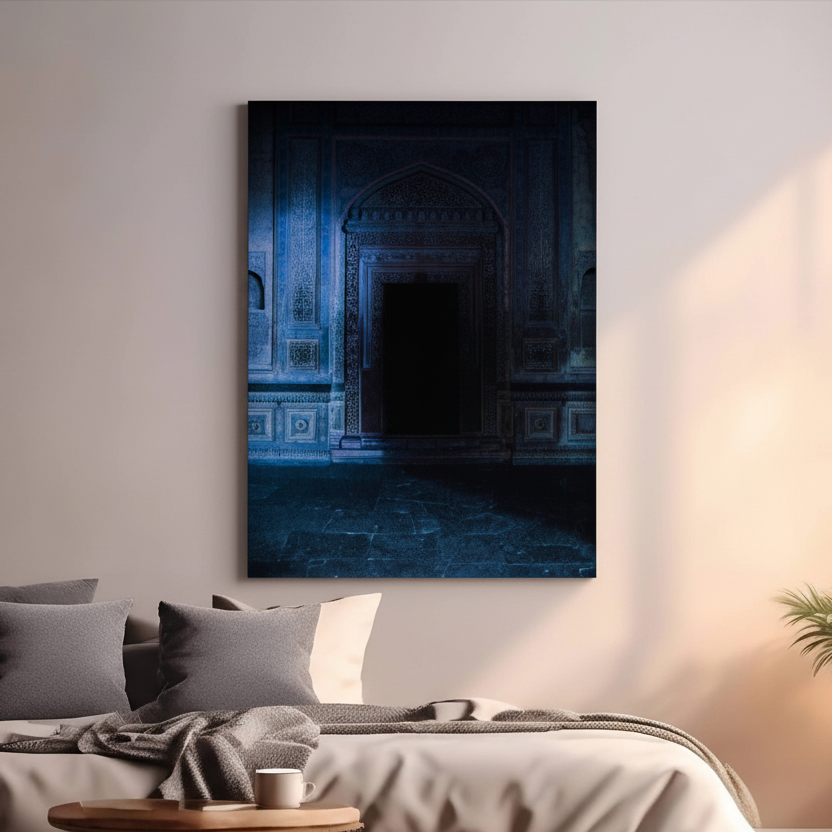 Mystic Blue Archway Wall Art