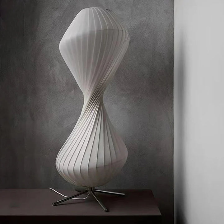 Modern TWIST Sculptural Pendant & floor Light