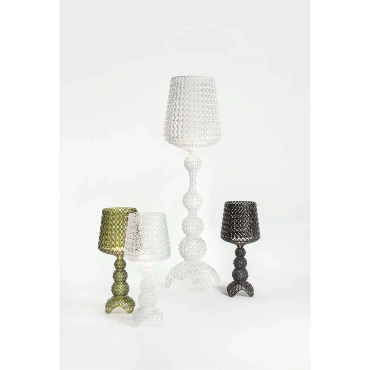 Decorative Table Lamp with Colorful Mesh Design